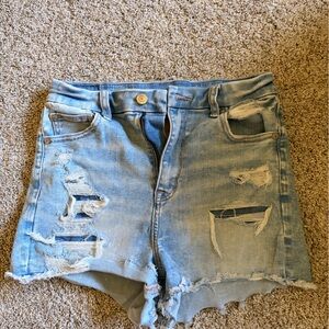 American Eagle Outfitters Light Blue Denim Shorts